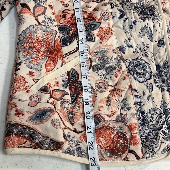 LOFT LIGHTWEIGHT COTTON LINED ASYMMETRICAL FRONT ZIP JACKET - Picture 12 of 16